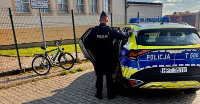 Nietrzeźwy 41-latek jechał rowerem po Ornecie